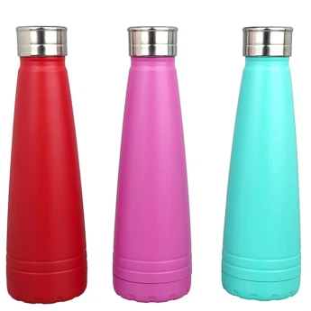 500ml 매트 페인팅 이중 벽 금속 병