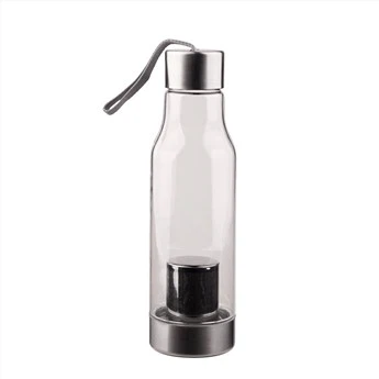 350 ml 플라스틱 피트 니스 어린이 물 병 실리콘 슬리브