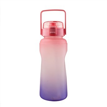 550 ml 높은 품질 Bpa 무료 이중 벽 플라스틱 스포츠 병 플립 실리콘 빨 대 뚜껑