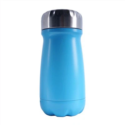 12oz 더블 월 와이드 마우스 스마트 보온병 플라스크